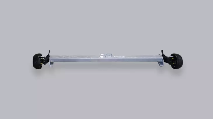 JARRUAKSELI 1350KG A1500/1950 - Peräkärryn akselit - 20670 - 1