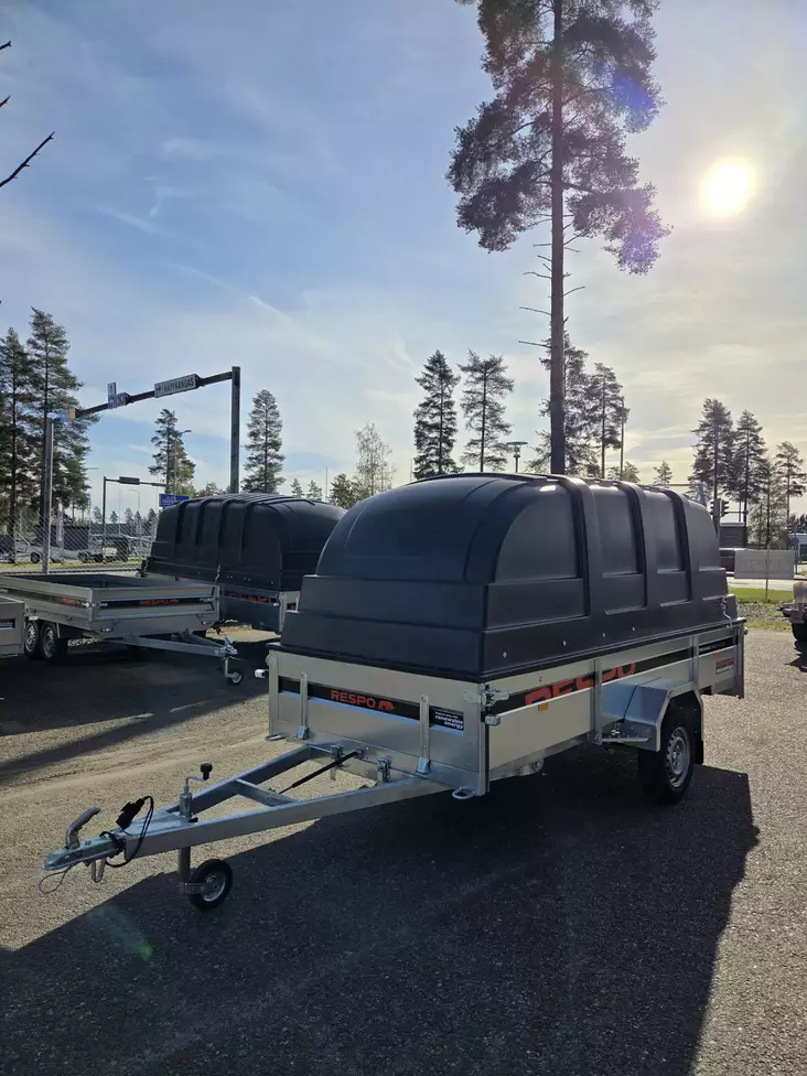 RESPO 750M351L150-42 PLUS MALLI KUOMULLA - Jarruttomat perävaunut - 20912 - 1