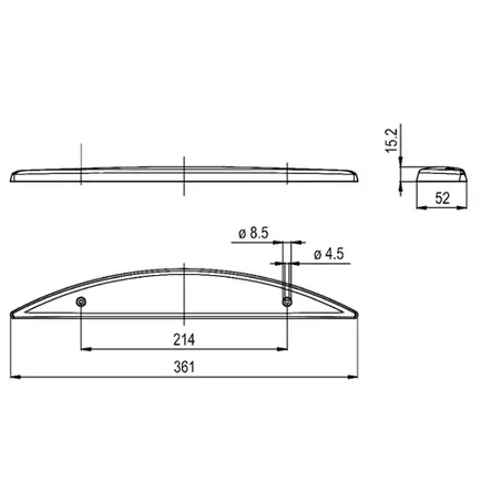 JOKON LED LIS=C3=84JARRUVALO 12V PUN. - Muut valot & valosarjat - 10913 - 2
