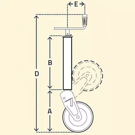 NOKKAPY=C3=96R=C3=84 500KG TAITTUVA - Nokkapyörät - 20673 - 2