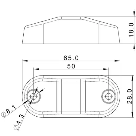LED ÄÄRIVALO KIRKAS - Etu-, sivu- ja äärivalot - 21085 - 2