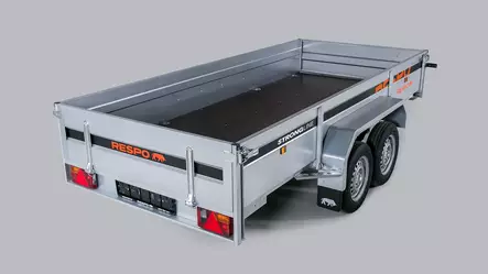 RESPO 1700M352B150-42 Jarrullinen teli per=C3=A4vaunu - Jarrulliset perävaunut - 10045 - 2