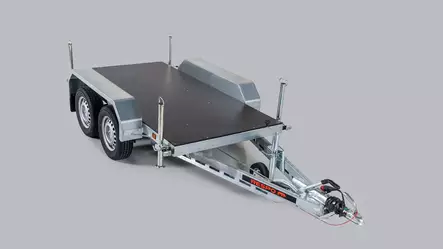 RESPO 2000S252T125 ALUSTAVAUNU - Jarrulliset perävaunut - 20026 - 1