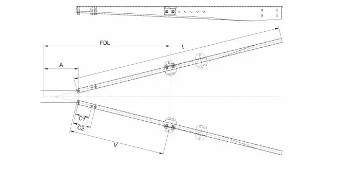 VETOAISAPARI KNOTT ZHL 27-A - Peräkärryn aisat - 21029 - 1