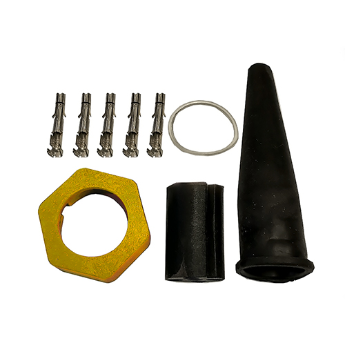 BAJONET LIITIN 5-NAPAINEN KELTAINEN FRISTOM - Valojen liittimet - 20559 - 1